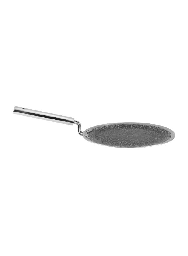 Kraft Futuretec Pro Triply Stainless Steel Roti Tawa â€“ 26 cm, 2.5 mm Thick | Stick-Free Steel Tawa for Roti, Paratha & Chilla | Metal Spoon Safe | Compatible with Gas & Induction Cooktops - Image 2